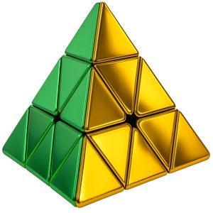 مکعب روبیک شنگ شو مدل 3×3 sengso metallic piraminx